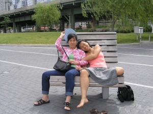 mom and me